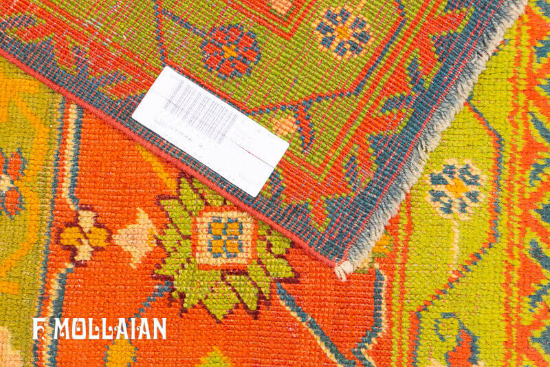 Tapis Turc Ushak (Oushak) Antique n°:79001661